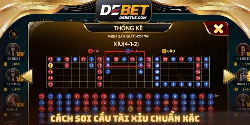 Cách soi cầu tài xỉu chuẩn xác