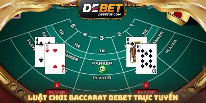 Luật đánh Baccarat DEBET cụ thể